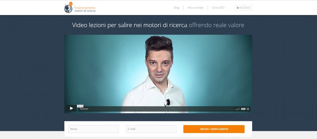Posizionamento motori di ricerca