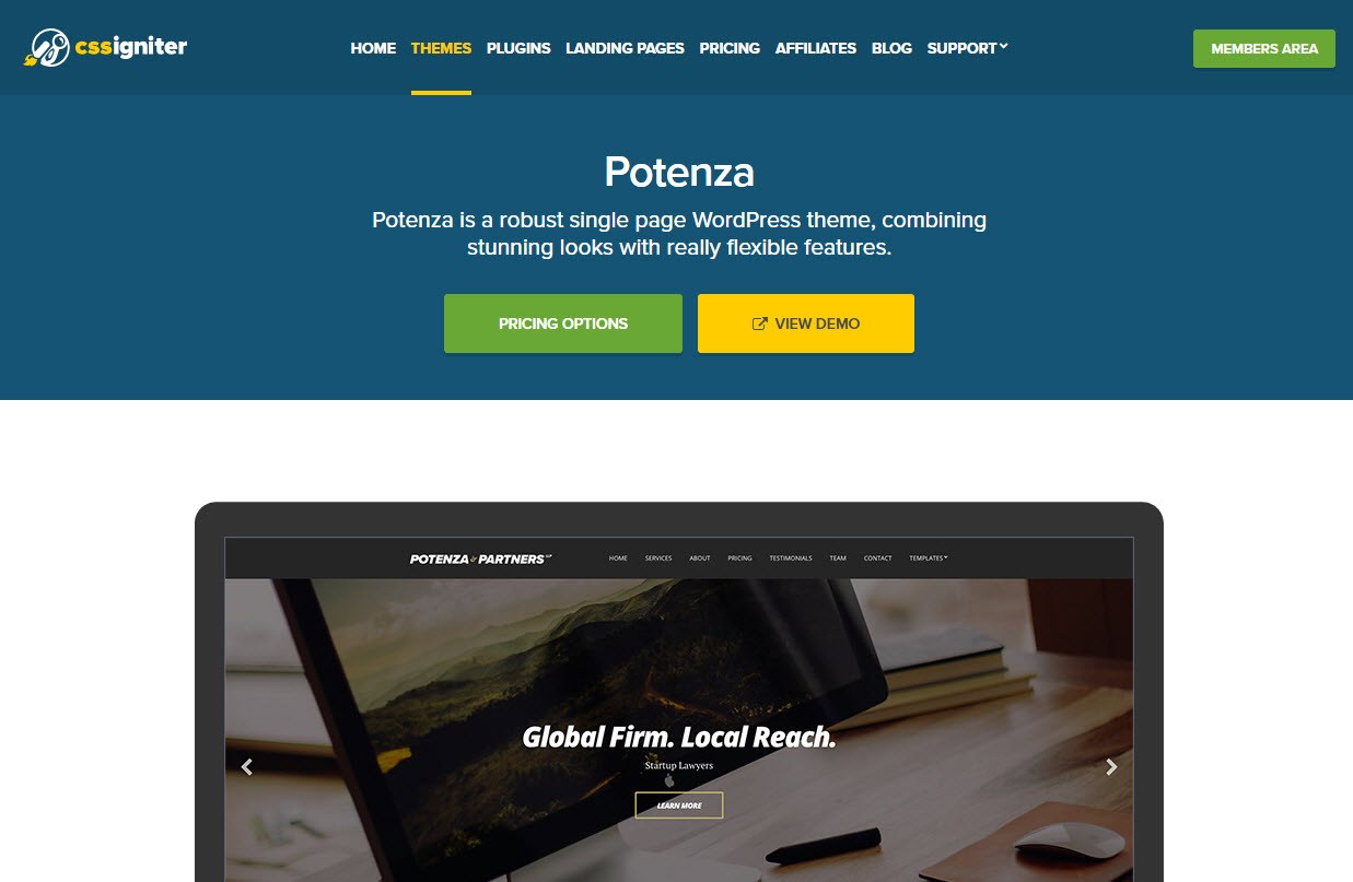 Elementor Potenza Themes