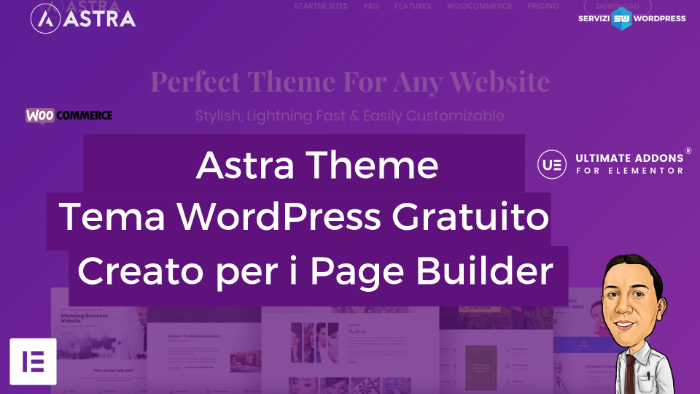 Astra tema WordPress