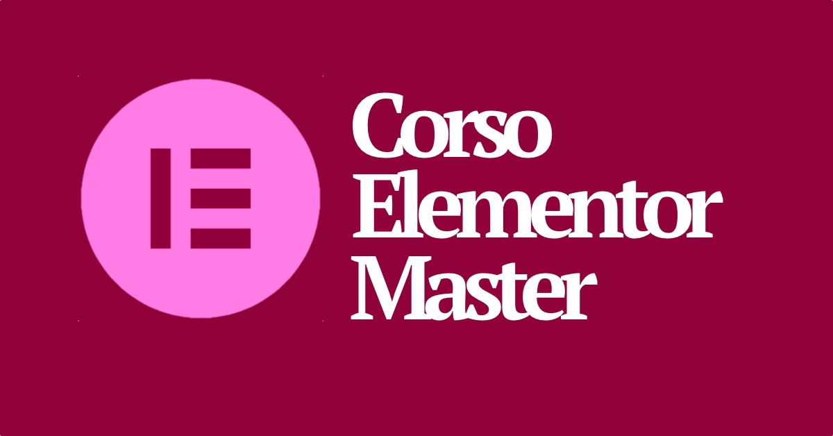 Corso Elementor Master